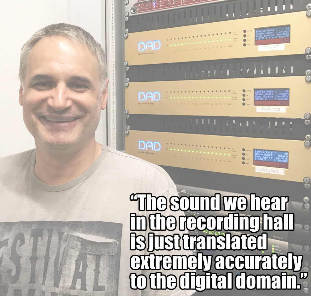 DigitalAudioDK's tweet photo. Studio Babelsberg Head Studio Engineer, Falko Duczmal is very happy about the quality of the A/D conversion coming from their three AX32 units! 😎 👌

Read the Full Story: https://t.co/DzFBqwWvmL

#digitalaudiodenmark #proaudio #professionalaudio #postproduction #dadax32 https://t.co/OFViuplBOu