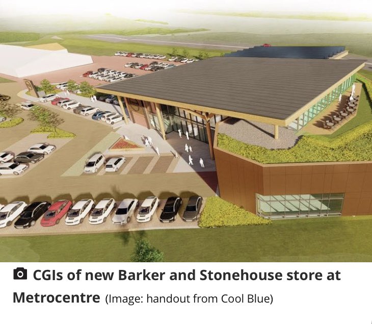 Barker and Stonehouse announces new store to be built at the former Snow and Rock site #retailnews @barkerandstonehouse @_Metrocentre #home #retail