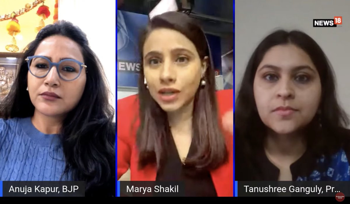 'When it comes to #airpollution, there is one thing we have to be very clear about. We have to address all the sources; it can't just be vehicles, it can't just be industries': @tanushree_g 📺Watch more on @CNNnews18👇 @maryashakil 🔗bit.ly/3wNJtUZ