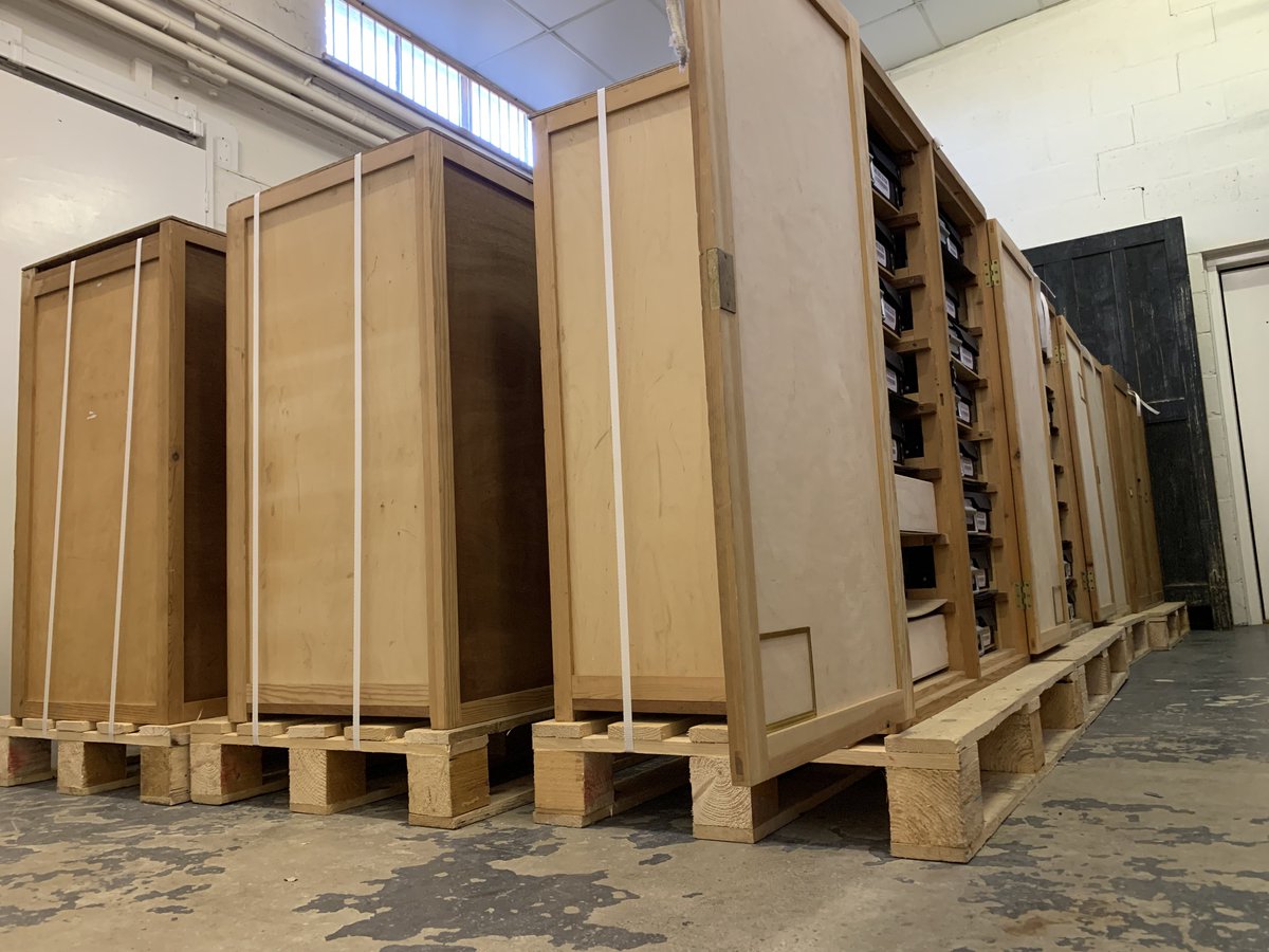 jen_gossman's tweet photo. #Museum30 #connection #movingamountain #geological #collectionmove @SedgwickMuseum seeing’s it all come together for the harker collection. It makes you feel much more connected to the project as they move to their new home https://t.co/YkB7vDX9ER