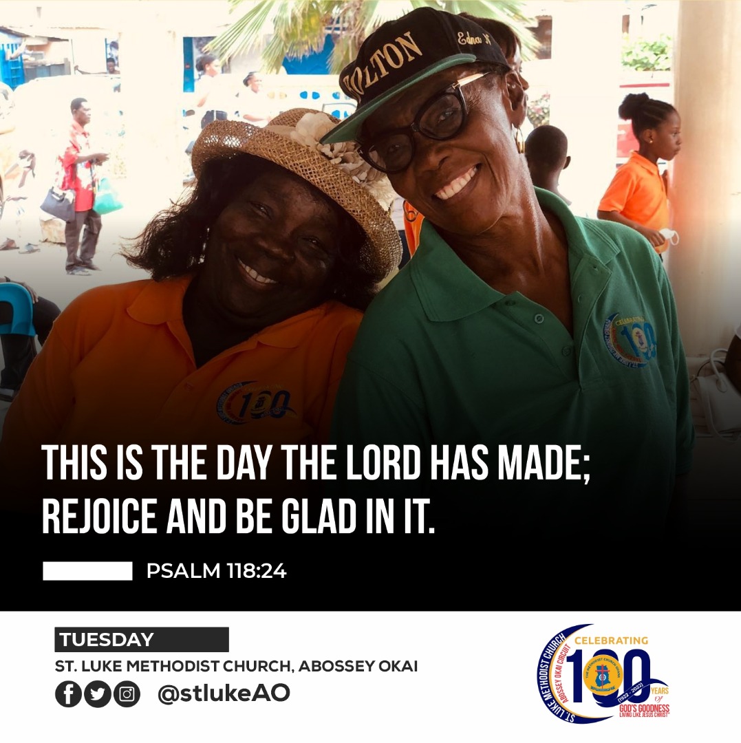 StlukeMethodist's tweet photo. We are to rejoice even in bad circumstances because it is also the day the Lord has made just like we do in happy moments. With our hope in Christ, we will sail through every situation we find ourselves.

#physicians 
#slmcat100
#stlukemedia https://t.co/tZMpPVVaQp