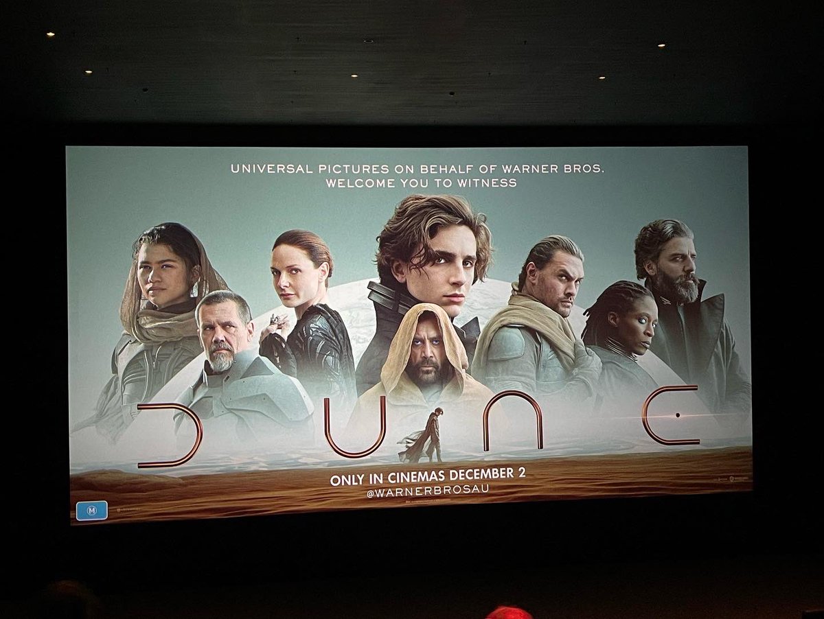 Been waiting for this one!

#DuneMovie, #WBInvited @WarnerBrosAU <a href="/dunemovie/">DUNE</a>