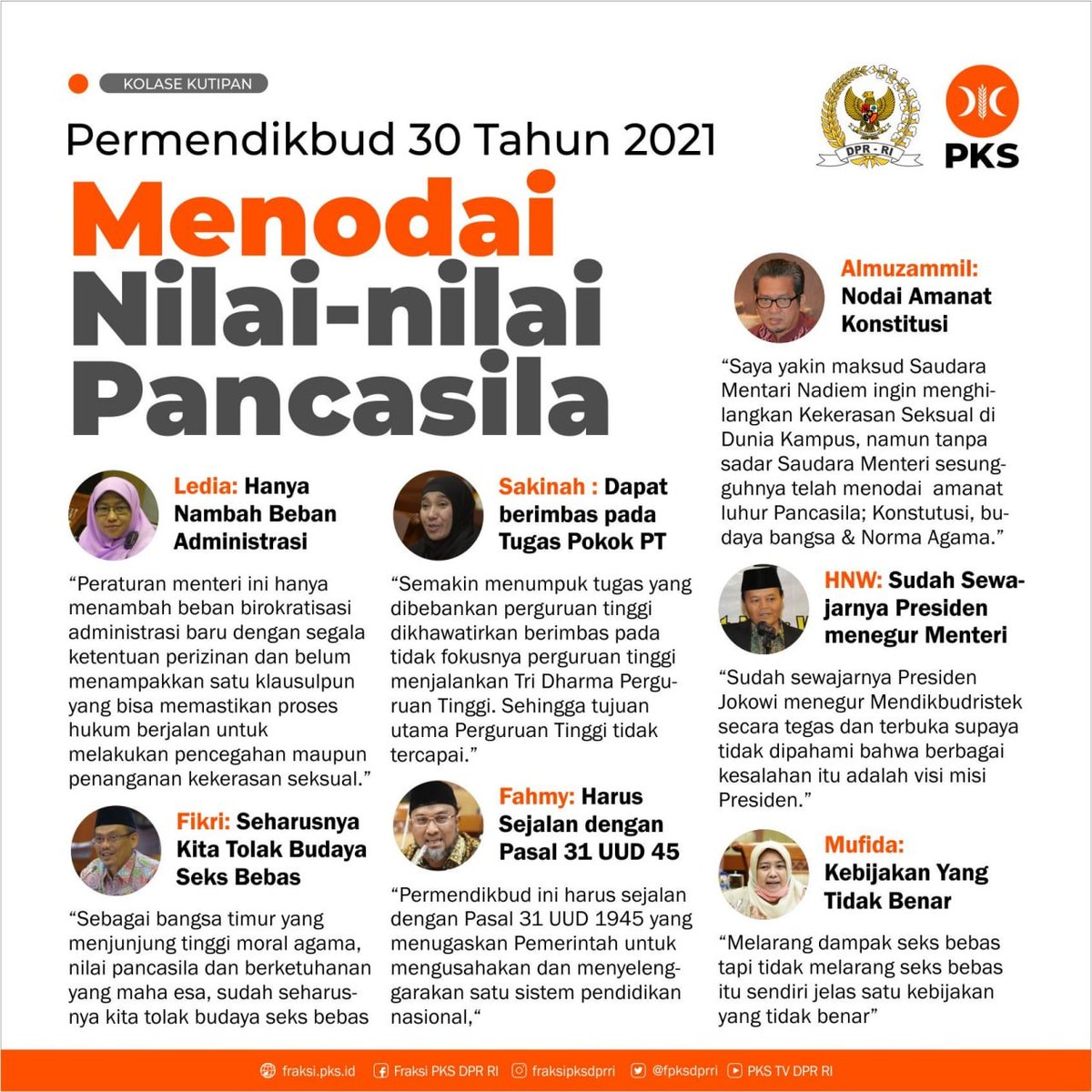 The straw man fallacy adlh sesat logika yg menempatkan lawan pd posisi yg ekstrim. Contoh, Permendikbud 30/2021 tentang kekerasan seksual mereka sebut sebagai legalisasi seks bebas. 
Ironisnya manusia2 sedotan ini justru berasal dr golongan yg memarjinalkan posisi perempuan