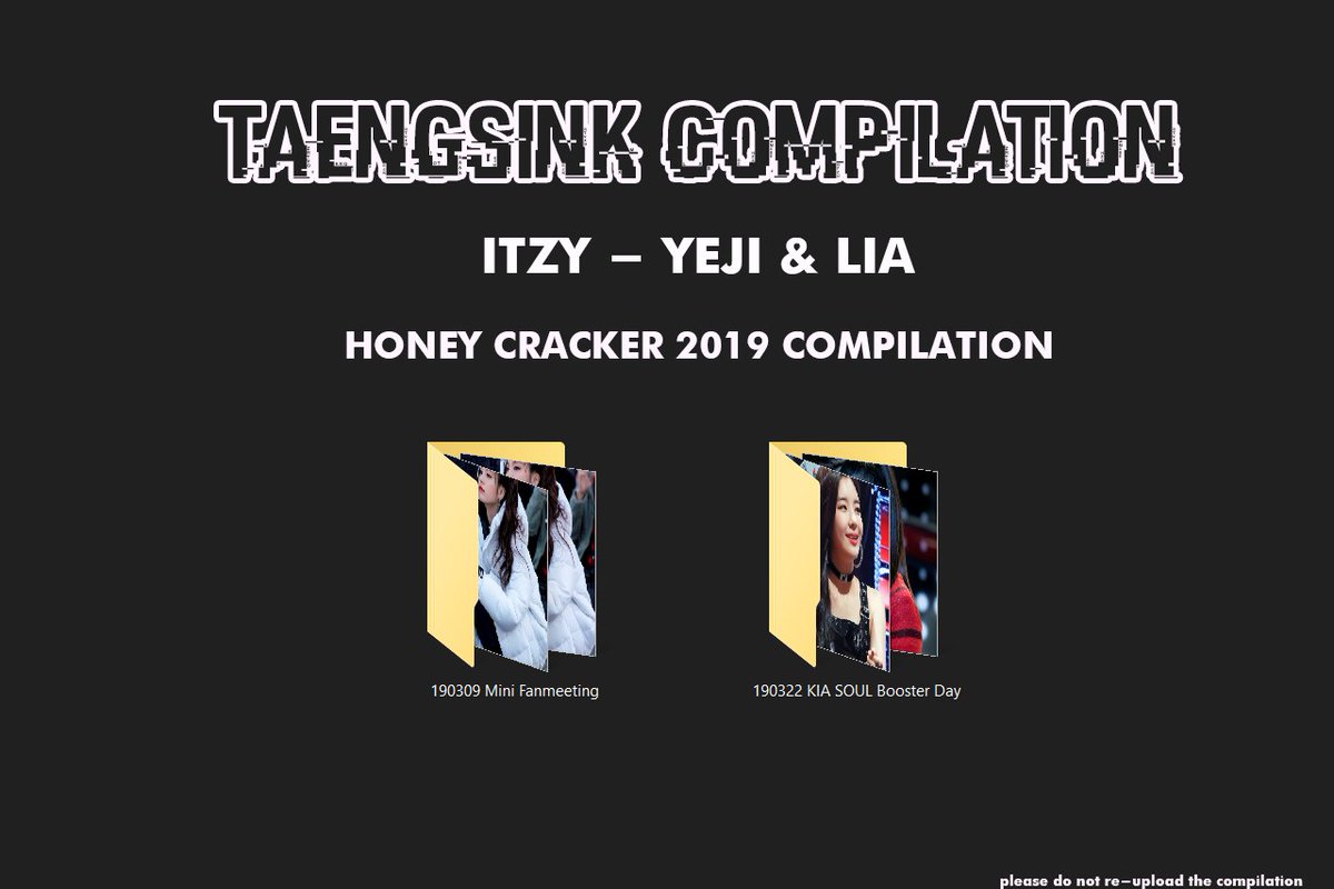 girlgroupsdata's tweet photo. HONEYCRACKER 2019 COMPILATION (ITZY YEJI &amp; LIA( [CLOSED FANSITE] {Photos} ☛ https://t.co/lyf7YDKpeI
#있지 #ITZY #리아 #LIA #YEJI #HWANGYEJI #황예지 #예지 #최지수 https://t.co/5XF55AzPtT