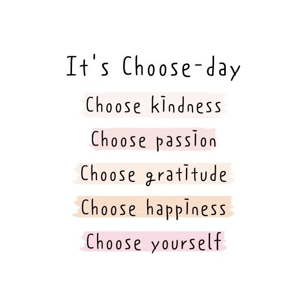 Happy Tuesday lovely people. Do one thing today that makes you smile from the inside out