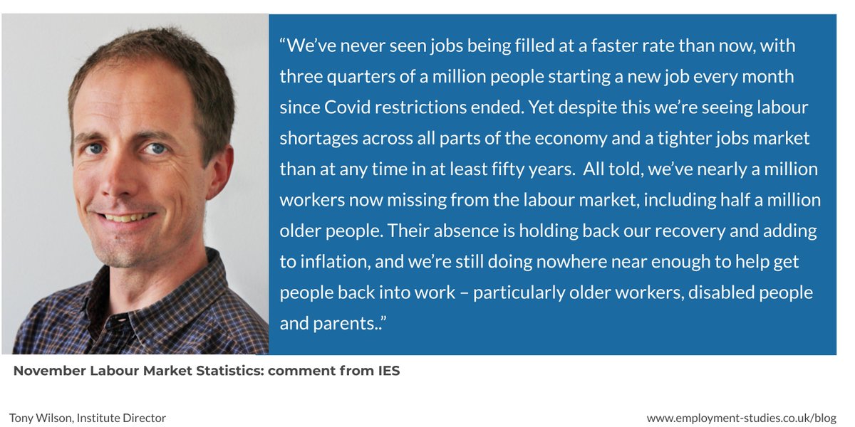 Institute for Employment Studies (@employmtstudies) on Twitter photo Comment from IES Director <a href="/tonywilsonIES/">Tony Wilson</a> on the just-announced Labour Market Statistics from <a href="/ONS/">Office for National Statistics (ONS)</a> Comment from IES Director <a href="/tonywilsonIES/">Tony Wilson</a> on the just-announced Labour Market Statistics from <a href="/ONS/">Office for National Statistics (ONS)</a>