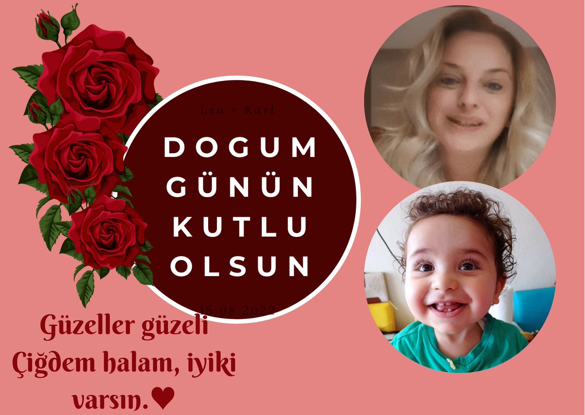 Bu gün benim dünyalar güzeli Çiğdem halamın doğum günü. Doğum günün kutlu olsun halacım, iyiki yanımdasın. Seni çok seviyorum. <a href="/sma_talha/">sma_talhanin_gonullu_ablasi</a> #SeninleyizTalha #Çarşamba #günaydın #Seker @hcylmzcdm
