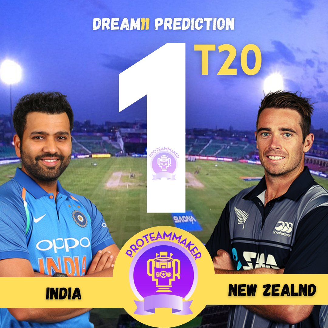 ProTeamMaker's tweet image. India vs New Zealand Dream11

Follow us on Telegram –“ProTeamMaker” for final dream11 Prediction 

Predict Now : bit.ly/30zo0mP

#dream11prediction #Dream11Team #Cricket  #FantasyCricket #INDvsNZ #MatchDay