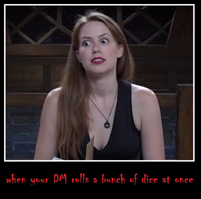erhan_astam's tweet photo. @CriticalRole 22:48 mark; she looks genuinely terrified. Love the mimics of the cast even more than the show itself. https://t.co/PbxoZb0kMX