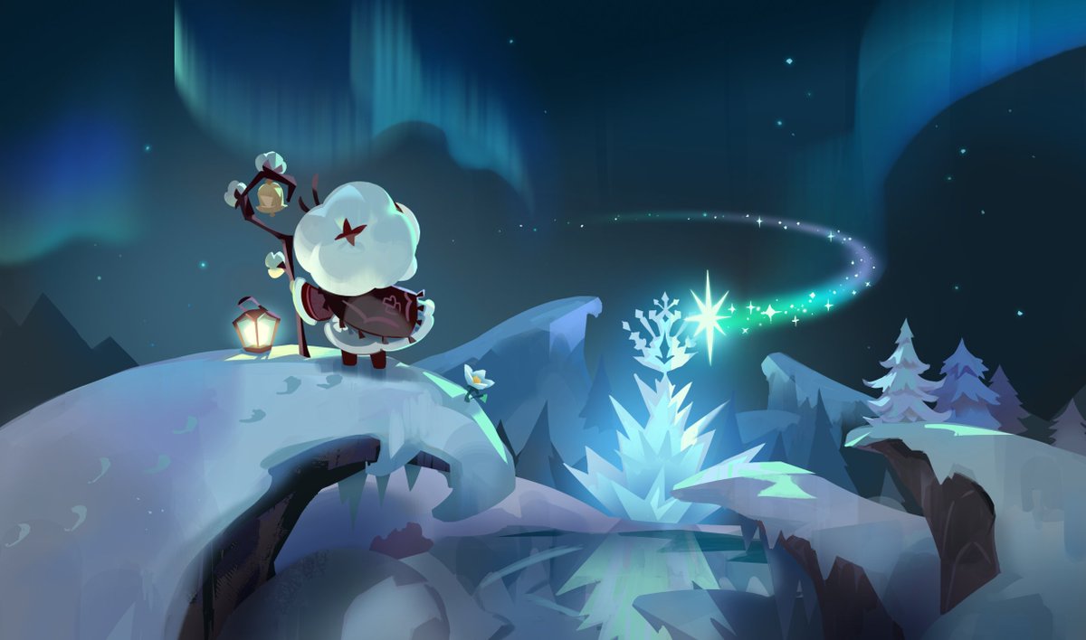 The winter season is coming to Kingdom☃️
Take a look at the updates that will come with snowy season🧥

❄️NEW COOKIE: Frost Queen Cookie
🐏NEW COOKIE: Cotton Cookie
🏔️ Super Mayhem Season 2: Frozen Domain

📣Check out the in-game announcement for more details of the 11/18 update!