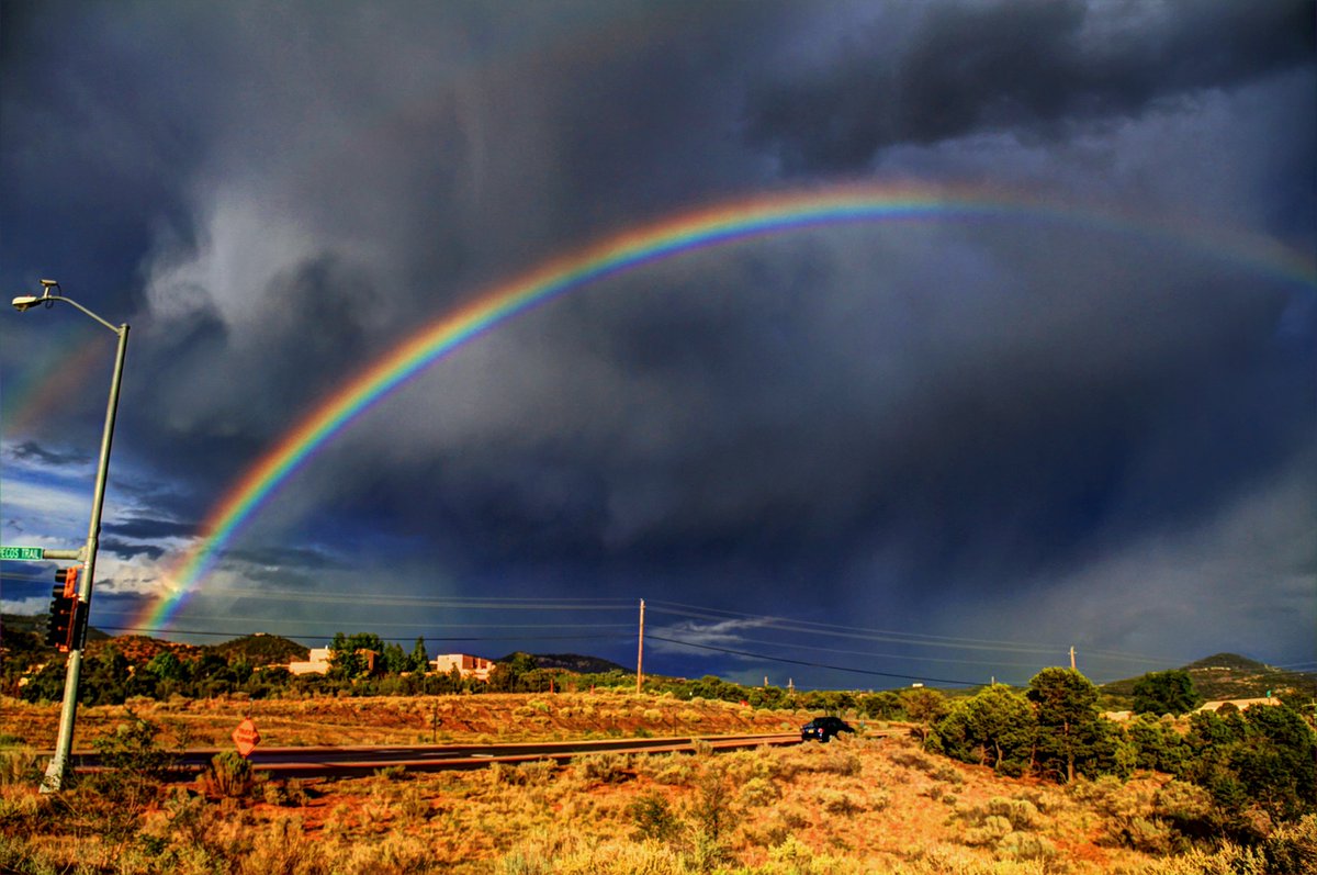 Another set of rainbows from the American Southwest for this week's #Top4Theme #Top4Rainbows with our chat hosts + friends @Giselleinmotion @Touchse @CharlesMcCool & @perthtravelers 

All 4 rainbows were seen in #NewMexico in the area between #Albuquerque, #PecosNP and #SantaFe