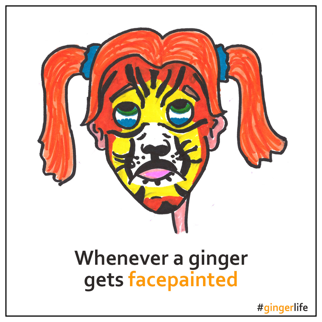 Know a ginger who'll relate to these #gingerlife cartoons? Find them on all sorts of Christmas gifts on my online shop! Any requests, give me a shout... 
redbubble.com/people/GingerN…
#redhead #ginger #gingerproblems
#Christmas #xmasgifts