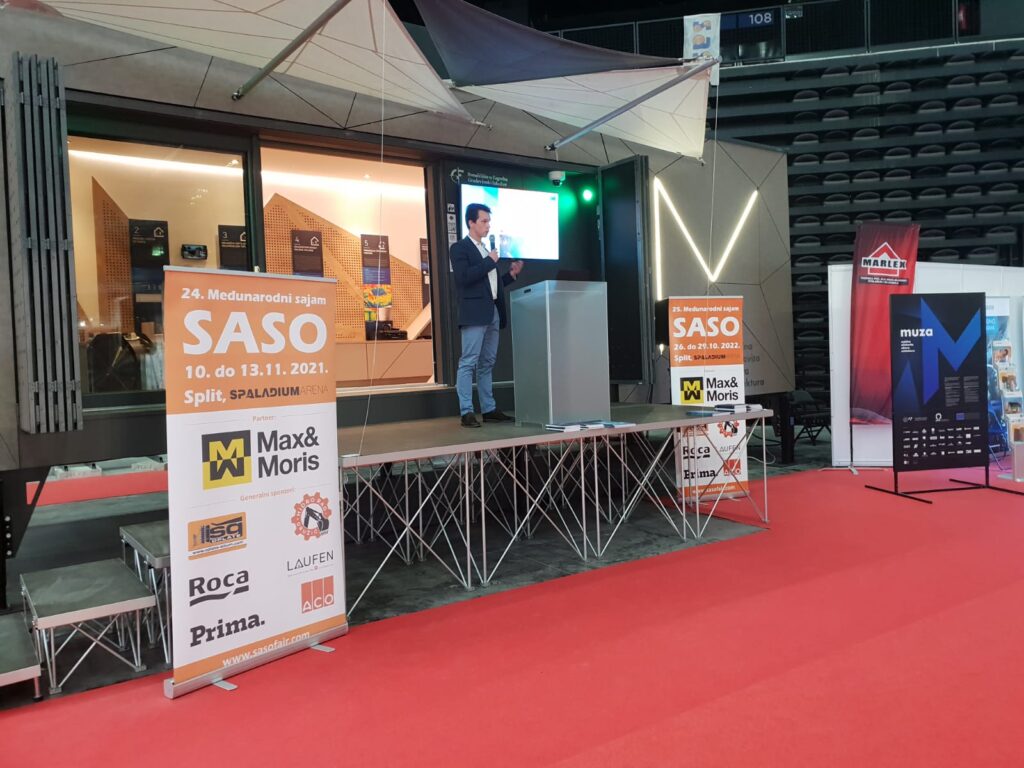 GBCCroatia's tweet photo. SASO 21 - conference on economy and industry in City of Split provided a platform for #BUILDUPON2 project🤝🇪🇺
▶️https://t.co/5EfWeI62QR
Energy Renovation Framework➡️tool for tracking and monitoring renovation impacts on a local level was shared with local stakeholders🏘️🔄
#H2020 https://t.co/Oo6dcB2z7E