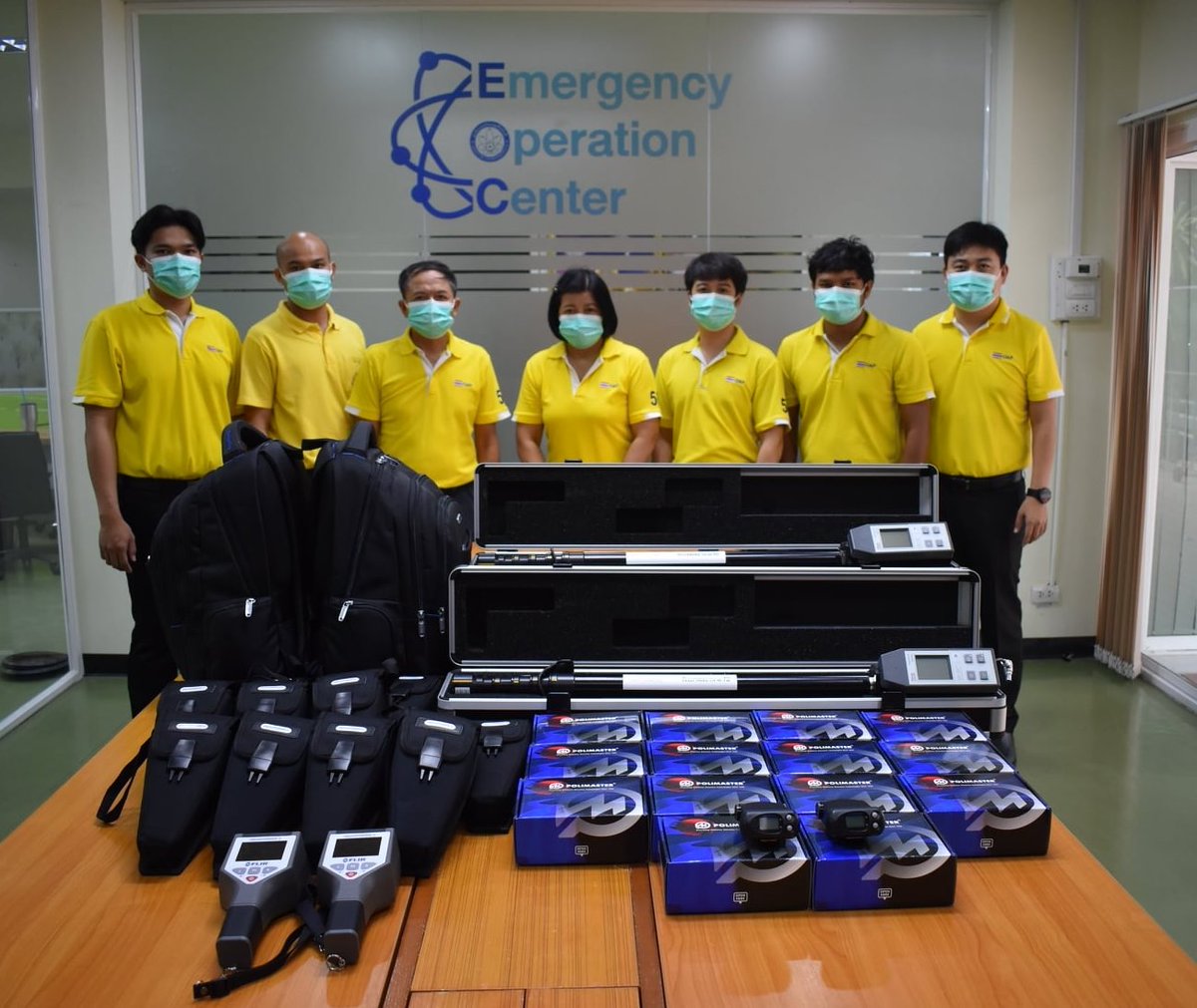 iaeaorg's tweet photo. The IAEA recently donated to 🇹🇭 #Thailand state-of-the-art ☢ radiation detection equipment. The equipment will enhance the country’s response capability, in case of nuclear security events or radiological emergency situations. #IAEANS https://t.co/YMZzMsmzuU