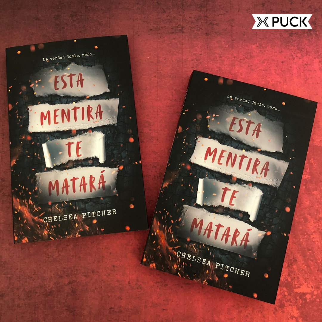 Puck_ed's tweet photo. 👉Ya a la venta 'Esta mentira te matará', de #ChelseaPitcher.
#NovedadesPuck #ExperienciaPuck #EstaMentiraTeMatará #novedadesliterarias https://t.co/ZWnUZL1ZMt