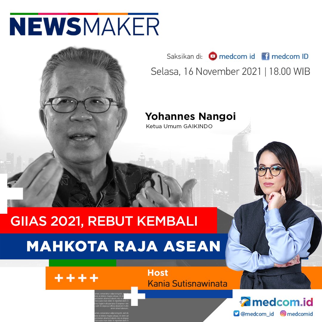 Industri otomotif Indonesia pekan ini sedang menggelar pameran otomotif kelas dunia, yaitu GAIKINDO Indonesia International Auto Show, atau GIIAS 2021.

Seperti apa situasi industri otomotif di tahun ini &amp; apa saja yg menarik di GIIAS 2021?

Selengkapnya bit.ly/3wQ5UbX