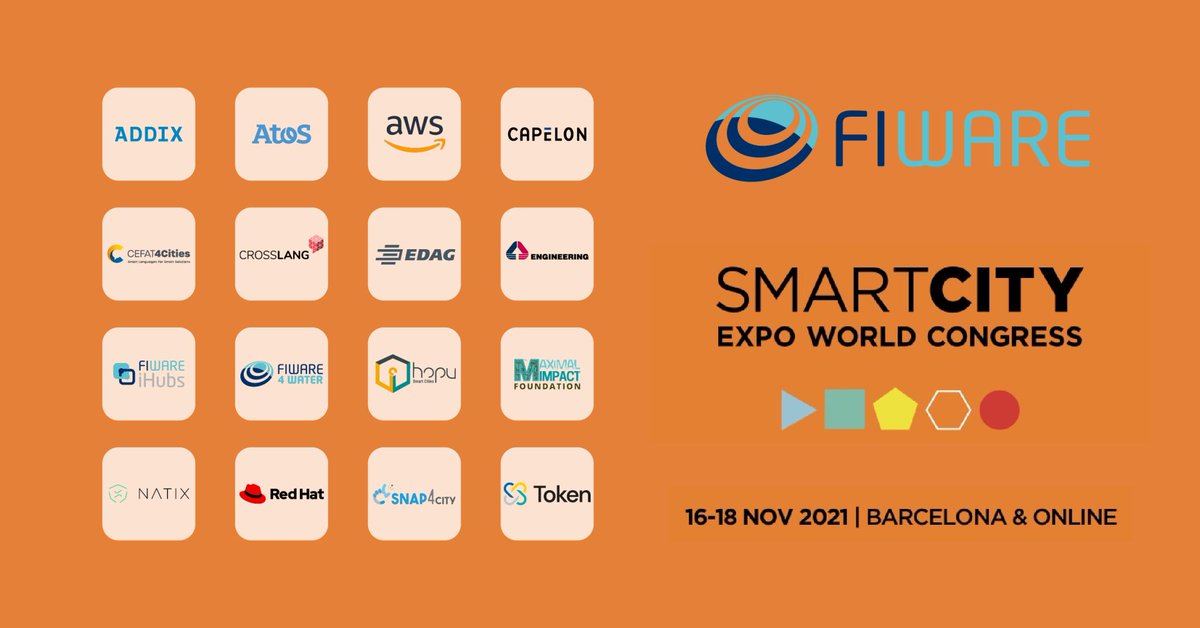 EngineeringSpa's tweet photo. Come and visit our booth with @FIWARE at the @SmartCityexpo World Congress to learn more about our #EcosystemPlatform the #DigitalEnabler and our approach towards #DigitalTwin in smart building. #SCEWC21
Barcelona Nov 16-18 / Hall 2, Level 0, Stand B 151
https://t.co/RVaNtoKczN https://t.co/LWaoIYVCT5