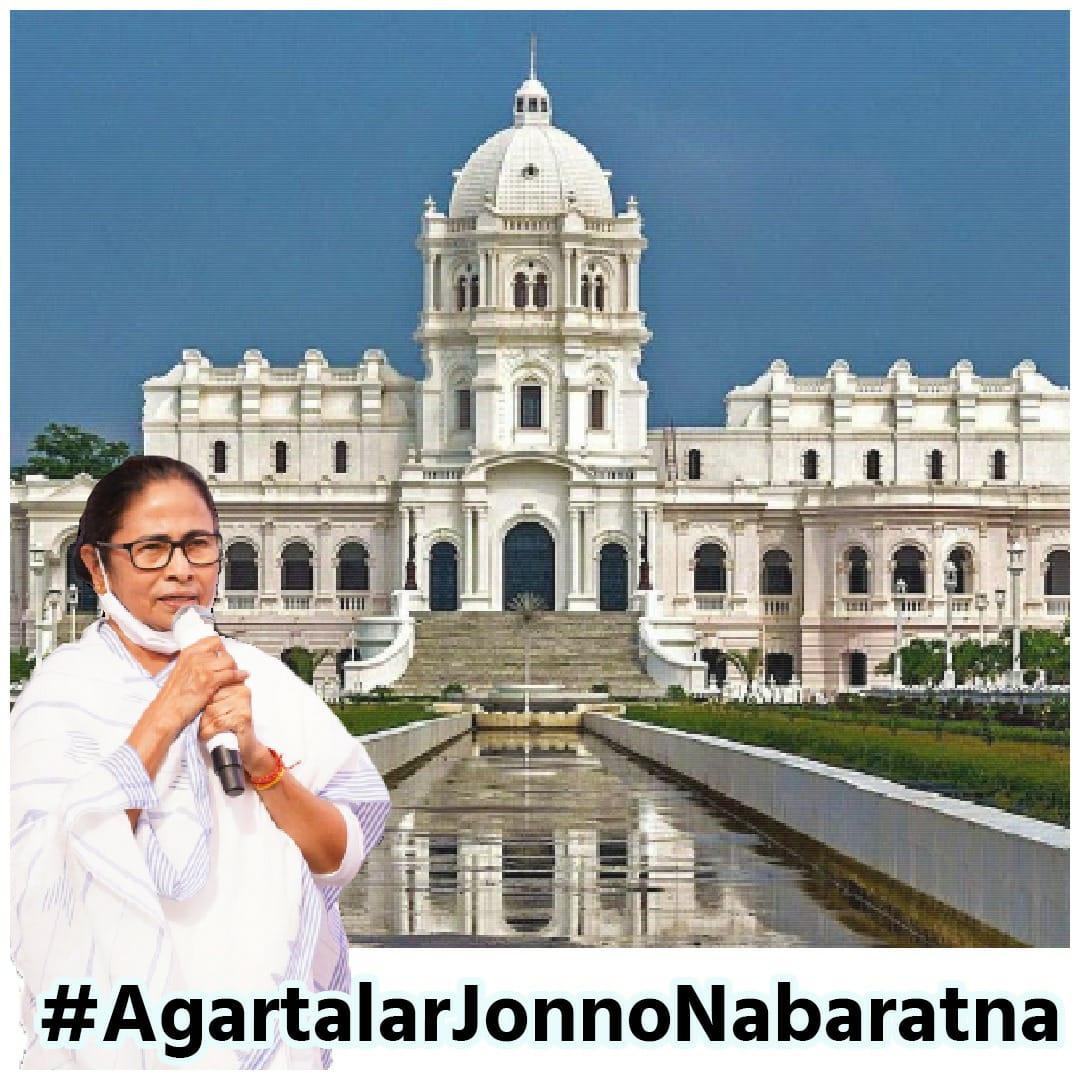 IPSHumayunKabir's tweet photo. It's time people of Agartala gets to see the tangible side of change, development, peace and prosperity. 
#AgartalarJonnoNabaratna https://t.co/XLeok08SbE
