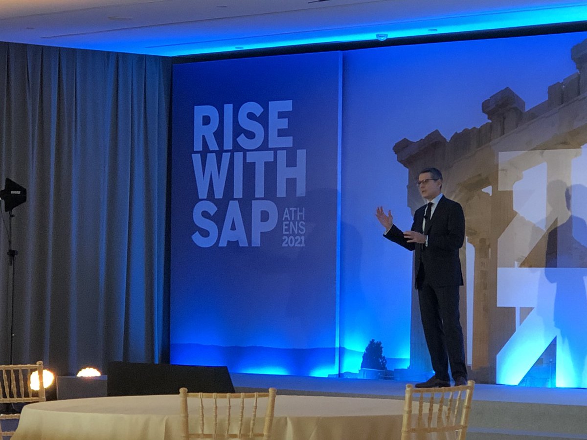 RISE with SAP. Live now from Stavros Niarxos Foundation