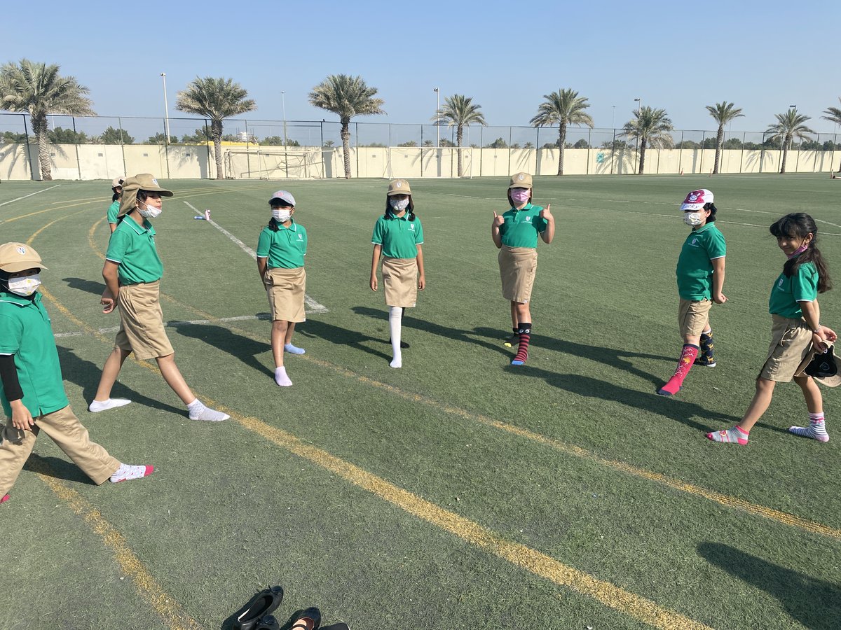 YasminaAcademy's tweet photo. Thank you to our students who participated in Odd Socks Day during Anti-bullying Week and Friendship Week!  By celebrating our differences, we see we are all unique in wonderful ways!  
#AldarEducation #Aldaracademies #uae #abudhabi  #AYA #oddsockday #antibullyingweek https://t.co/YzNXvPAJhZ