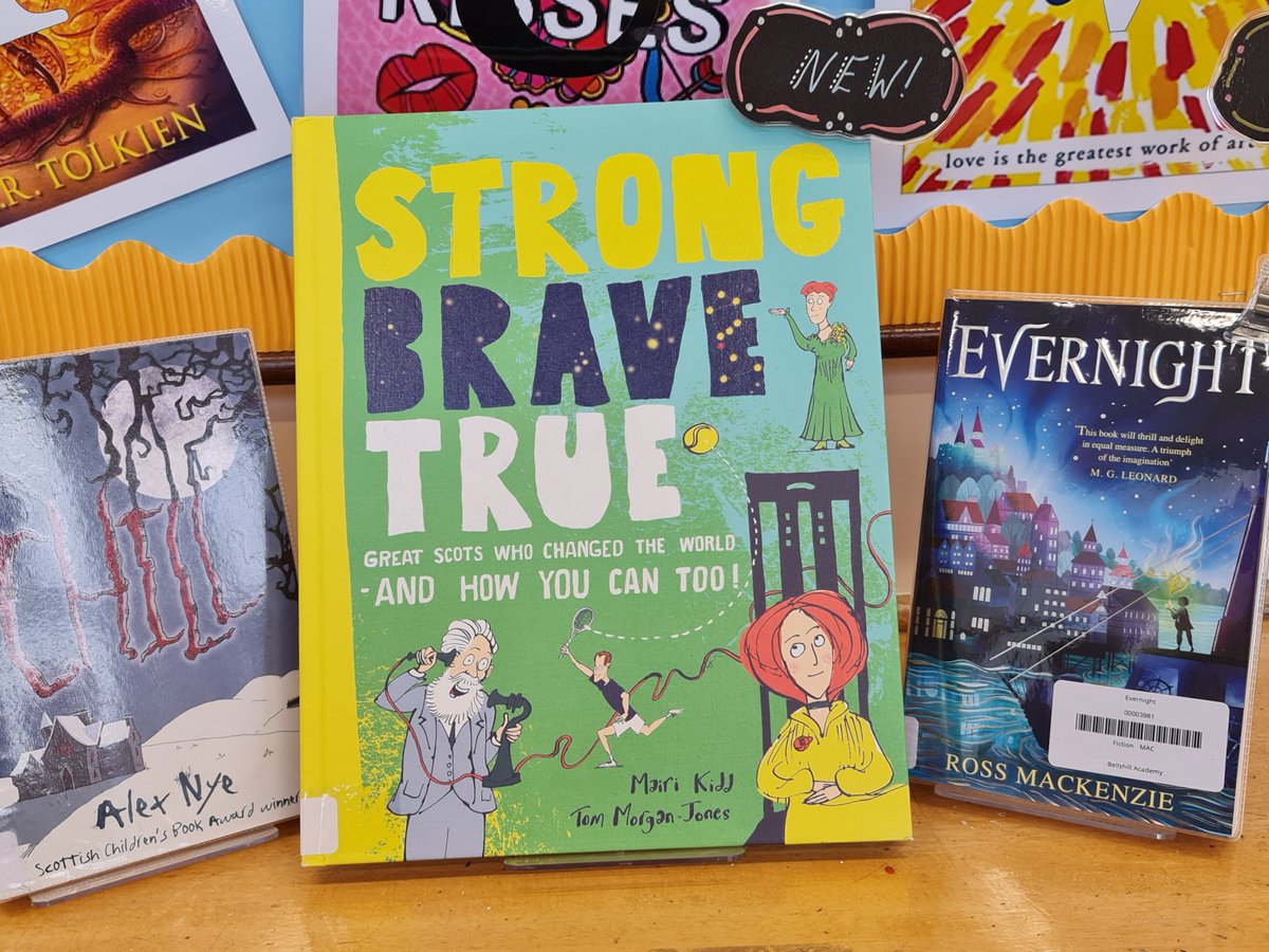 LRCBellshill's tweet photo. Celebrate #BookWeekScotland with a good book!
Ms Boyd has chosen some of her favourite Scottish books for display. Why not try one of them, or ask for a personal recommendation?
#BAreads https://t.co/pGFJJlcNMu