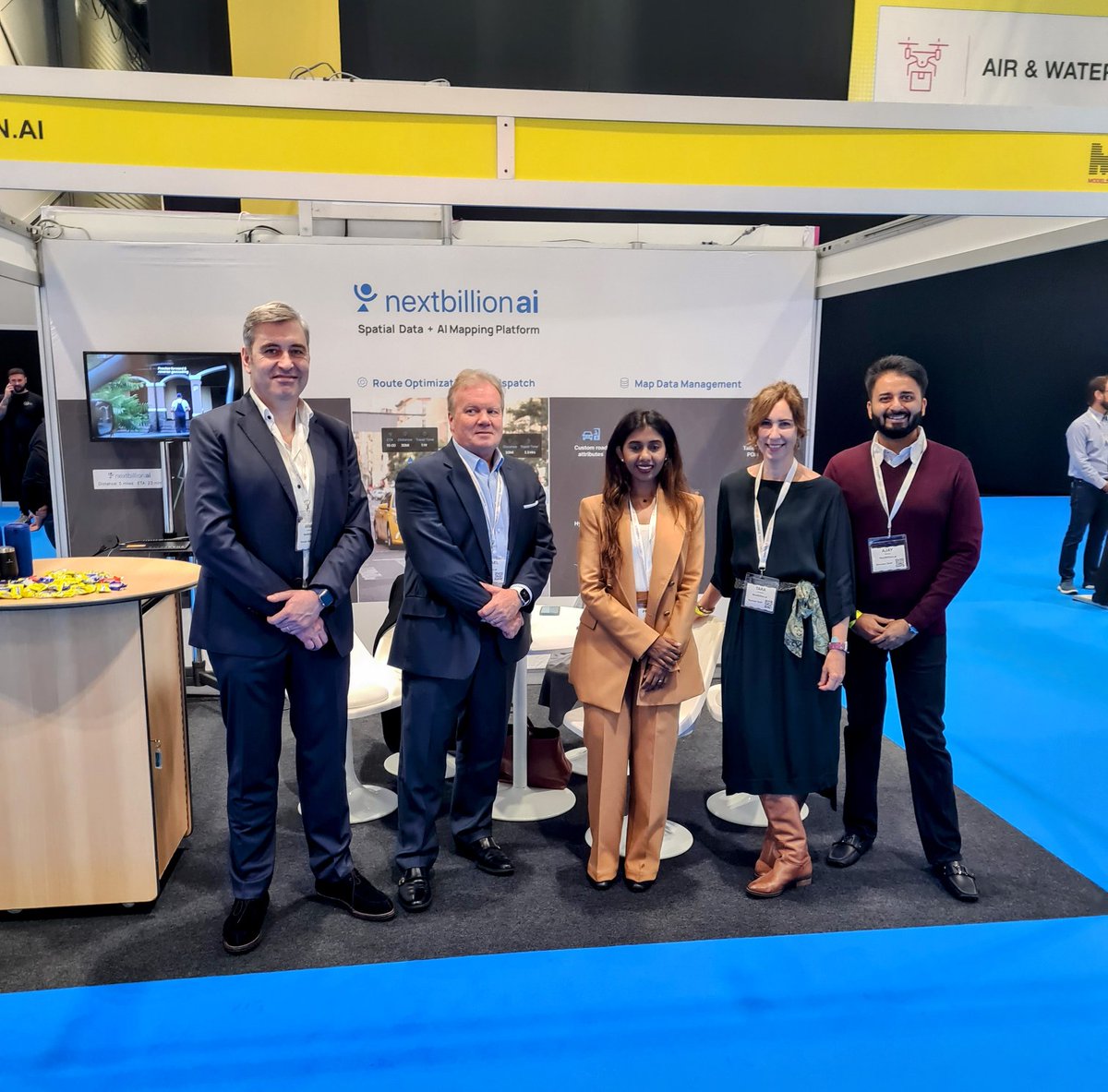 nextbillionai's tweet image. Our first physical event in London at #Move2021 was an exhilarating experience! 

We are excited to share our innovative mapping technology to help companies excel in the new era of the autonomous world.