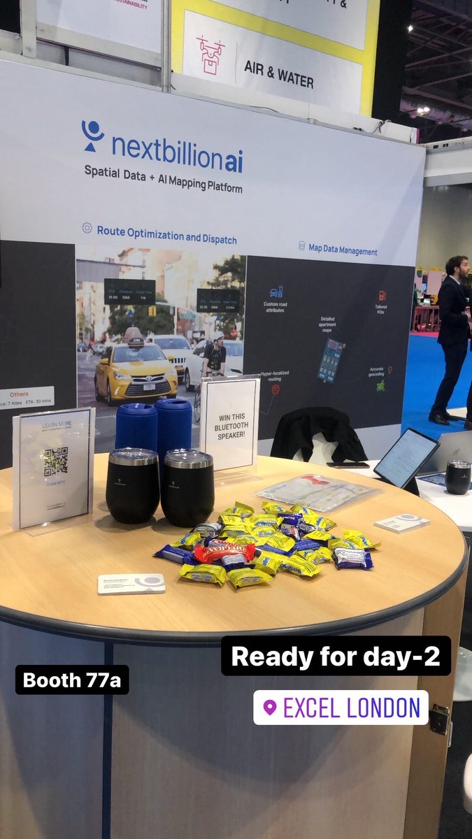 nextbillionai's tweet image. Our first physical event in London at #Move2021 was an exhilarating experience! 

We are excited to share our innovative mapping technology to help companies excel in the new era of the autonomous world.