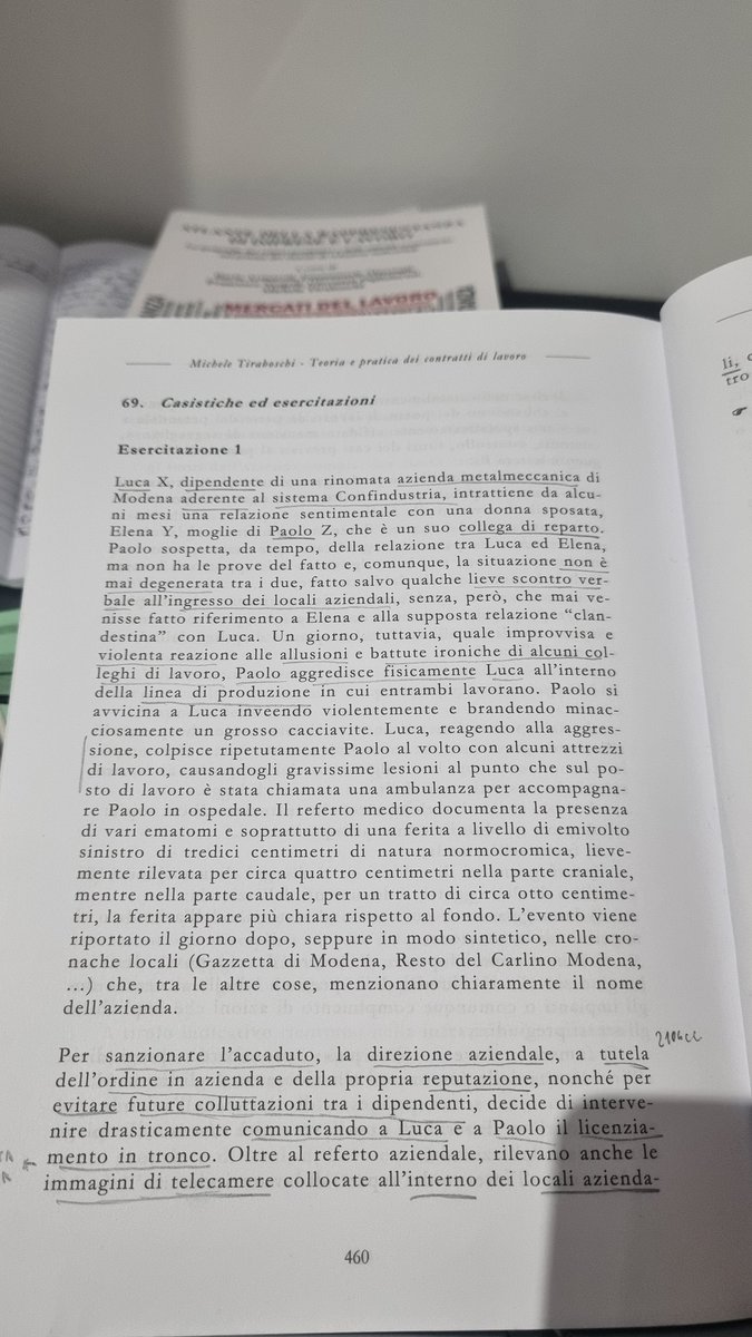 stefanocaruso96's tweet photo. Nell'es. 1 abbiamo visto come un fatto privato può entrare all'interno di una azienda.
Nel caso in questione è stato applicato l'art. 2119 c.c.-->Recesso per giusta causa.
Il licenziamento per giusta causa è applicabile in presenza di fatti di particolare gravità.
#IRL2021 https://t.co/A6E6zmc3Hs
