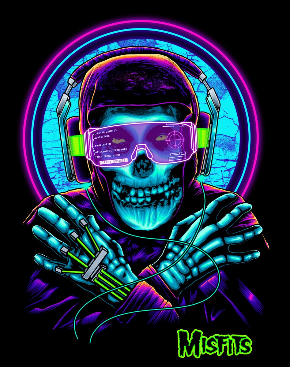 eggzoodraw's tweet photo. Check out new work on my @Behance profile: "THE MISFITS 2021" https://t.co/jFWW8tUTlL 

#themisfits #misfits #horror #horrorpunk #illustration #art #artwork #cyberpunk #retrowave https://t.co/CoYb4EaFIw