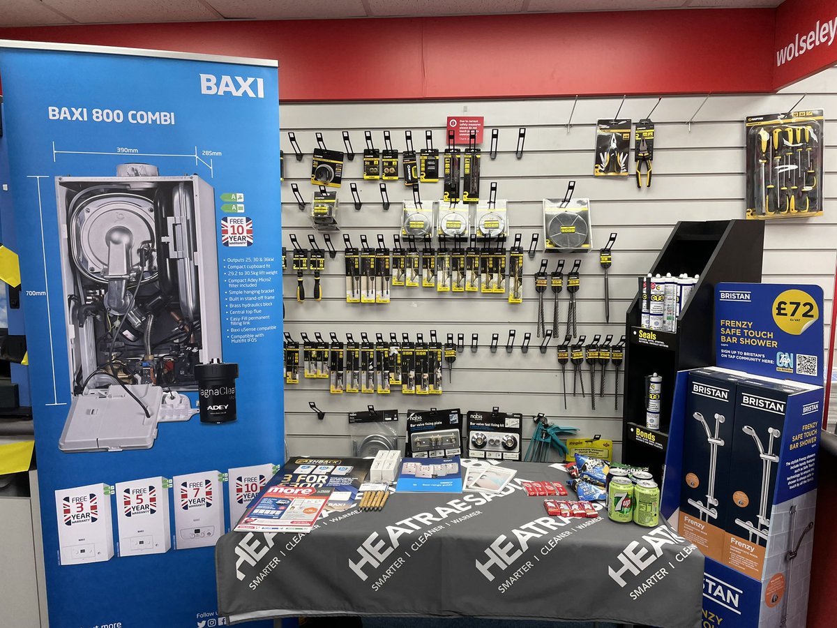 Good morning I am here <a href="/wolseley/">Wolseley</a> Rawdon talking all things <a href="/baxi/">baxi</a> and <a href="/megaflo/">Megaflo</a> so why not pop in for a chat and find what all the fuss is about on #cashback #prizedrop &amp; #winavan