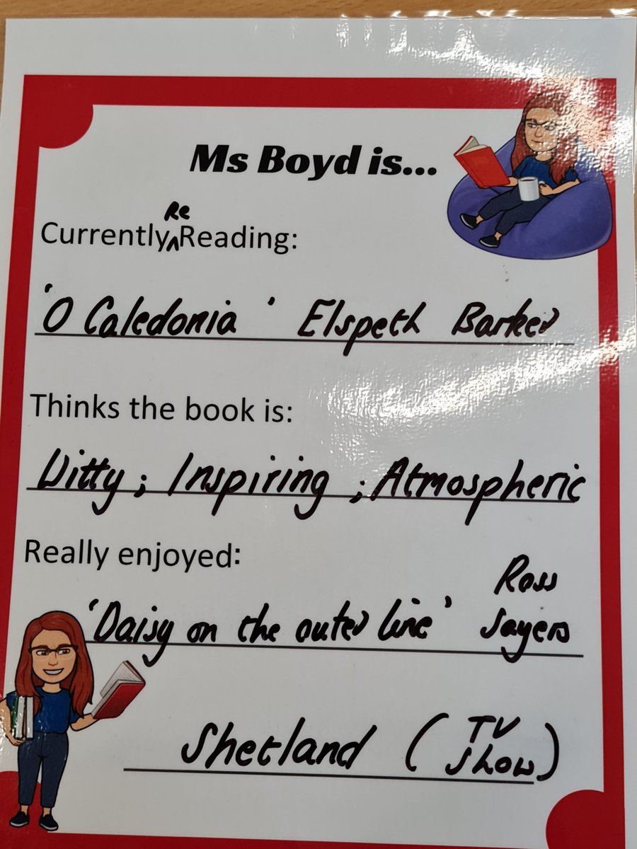 LRCBellshill's tweet photo. Ms Boyd is rereading O Caledonia for #BookWeekScotland - and can't recommend it highly enough!
A gothic, witty, coming-of-age book that has been reprinted with an introduction by the amazing Maggie Farrell.
#BAreads https://t.co/j7sSjyw0DA