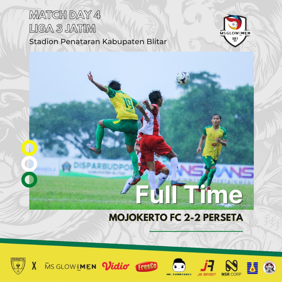 FT MOJOKERTO FC 2-2 PERSETA 
_
Follow, Like &amp; Subscribe
Twitter | Facebook &amp; Youtube :
PERSETA1970 | PERSETA TULUNGAGUNG

#PersetaTulungagung #TulungagungKendel #Saguru #LasbasMania #NewHopeForBetter #COBS