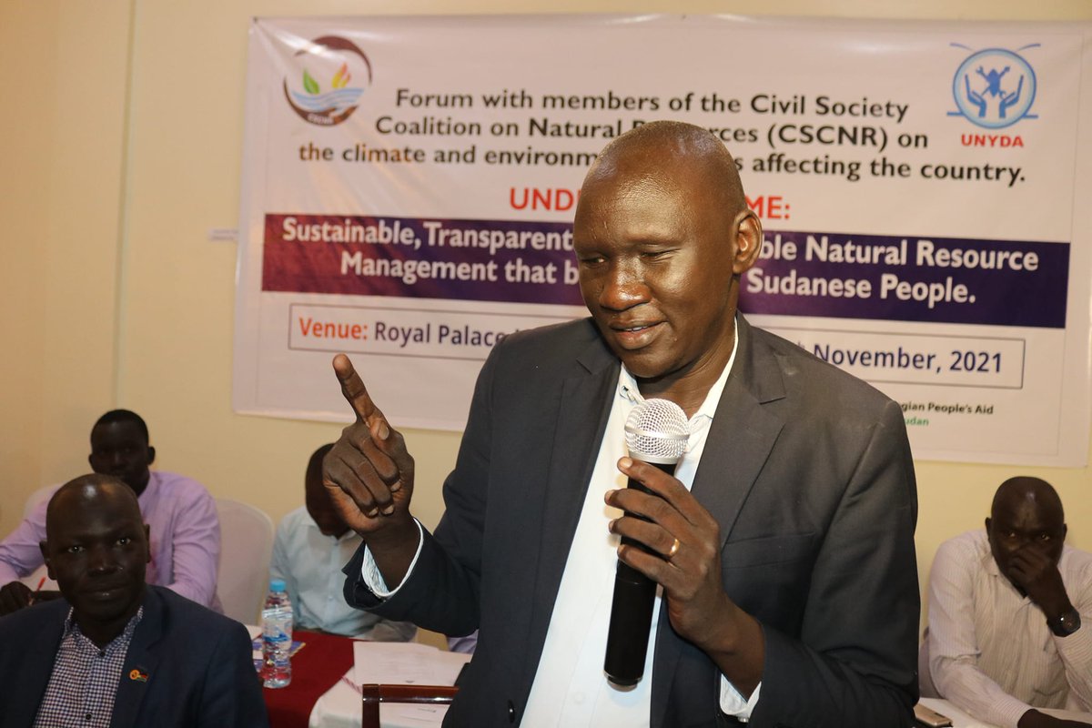 unydaorg's tweet photo. Concluded a two days #Climate Change forum with members of Civil Society &amp; Representatives from  Upper Nile University and Juba University. We discussed Climate Change and Environmental Issues affecting #Southsudan. Organized by @CscnrSouth  with support from @NPASouthSudan. https://t.co/4ja0D6ImlR