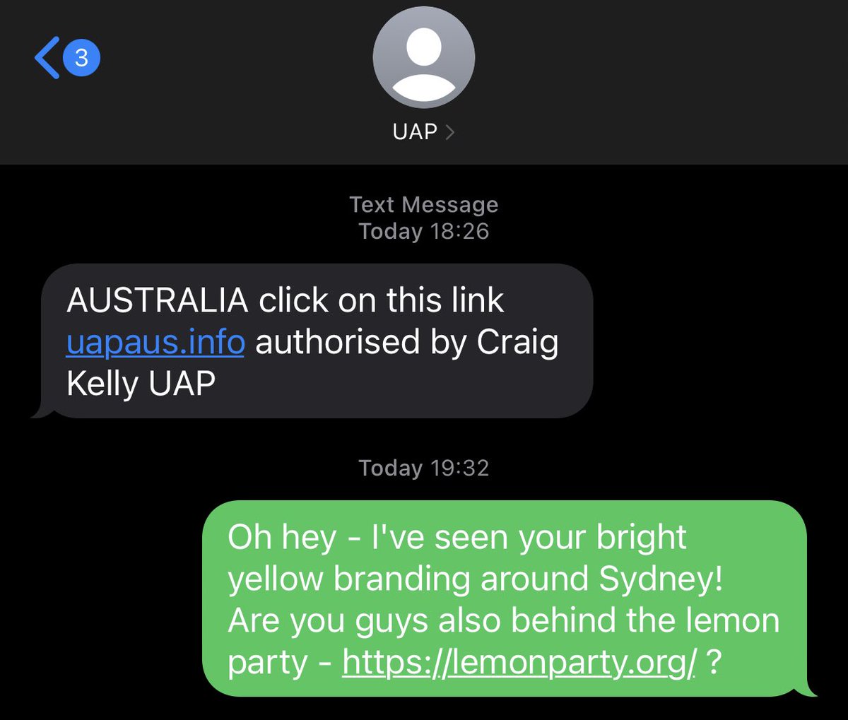 Latibulate's tweet photo. Genuine question, please ask @CraigKellyMP if you run into him

#uap #auspoI #spam https://t.co/4AJggFRGJm