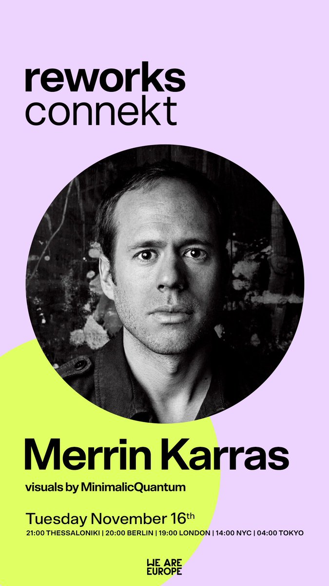 MerrinKarras's tweet photo. Greetings earthlings. This evening a live set of mine with custom video is being streamed here: https://t.co/sHPNddhsjk https://t.co/3efkshzfd9