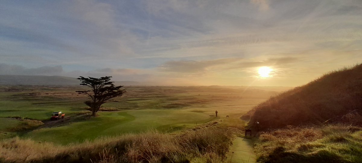 Beautiful morning set up on the West Course <a href="/SauntonGolfClub/">Saunton Golf Club</a> <a href="/ThorleyNicholas/">Nicholas Thorley</a>