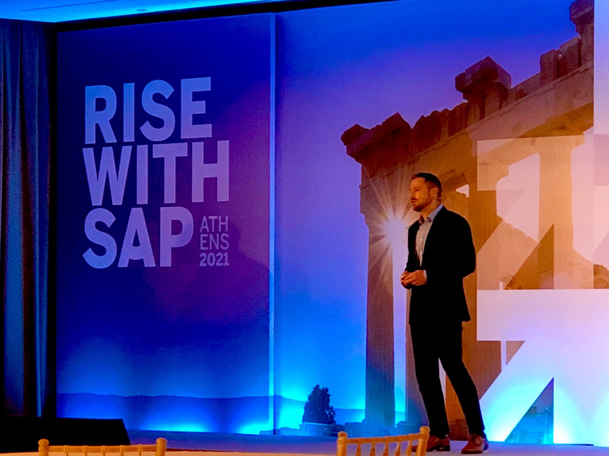 RISE with SAP. Live now from SNFCC with George Michalos