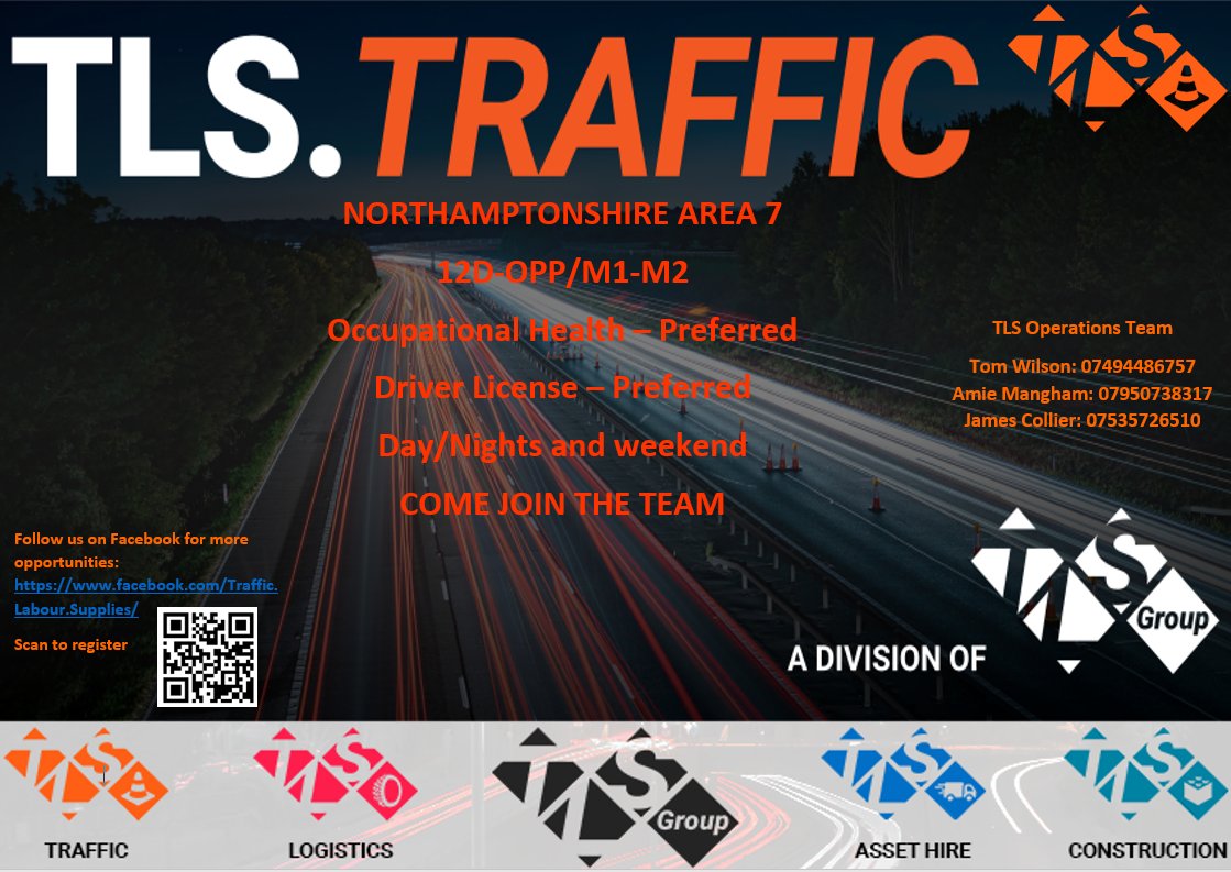 markTLSGroup's tweet image. 12D-OPP/ M1-M2 
Come join the team that cares.
We have work available for you.