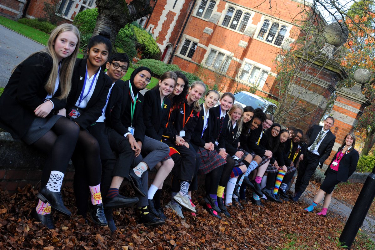 KHVIIISchool's tweet photo. Staff and pupils kicked off #AntiBullyingWeek with Odd Socks Day #OneKindWord https://t.co/cEzixEH7Bw