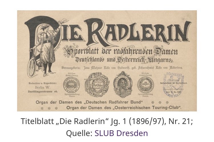 [Blog] Veronika Ebner: Wer hat die Hosen an? – #Radfahrerinnen um 1900. Ein Blogbeitrag über einen Meinungsstreit, der weit mehr war als eine modische Diskussion. #feministhistory #bikelove #fugg #histgender #histsport #sportgeschichte #emanzipation