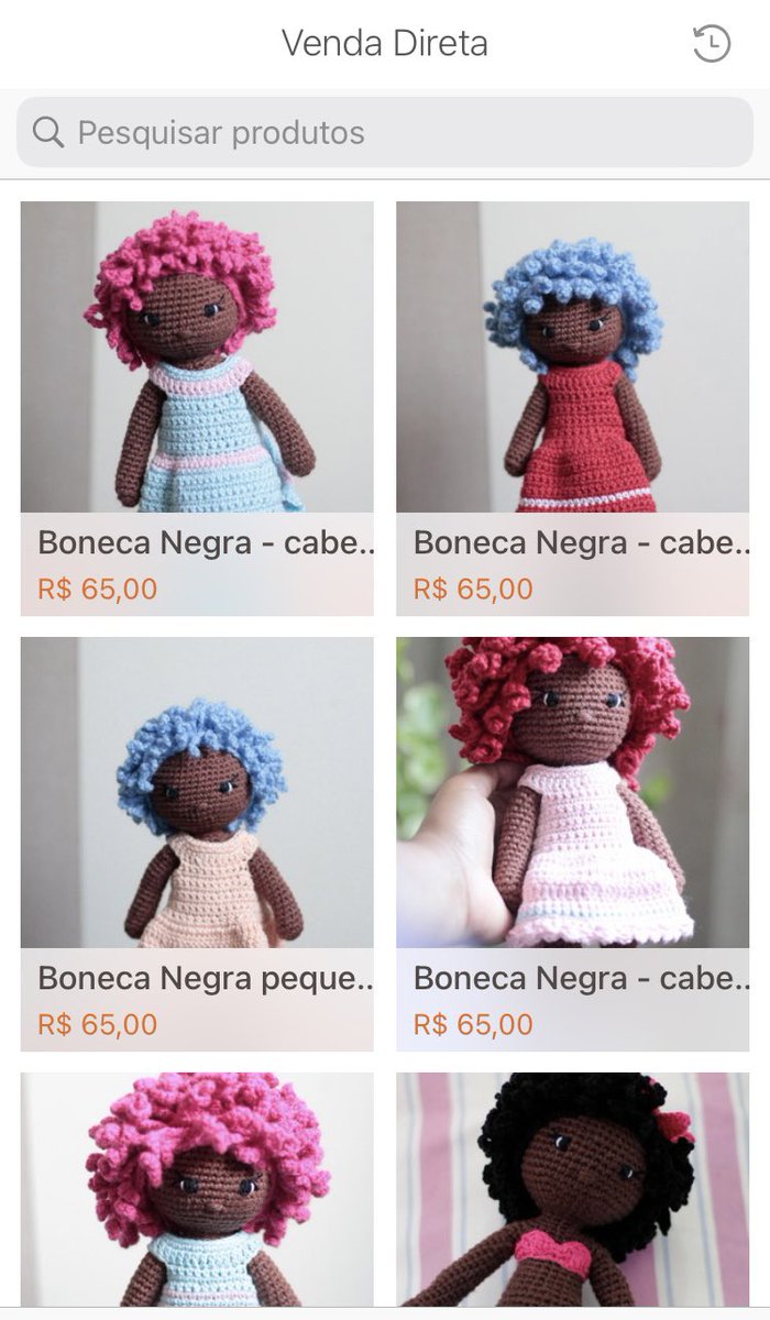 diasdecacho's tweet image. Que tal começar o dia dando RT pra ajudar o trabalho da minha mãe? Bonecas negas disponíveis lá no ateliermeucroche.