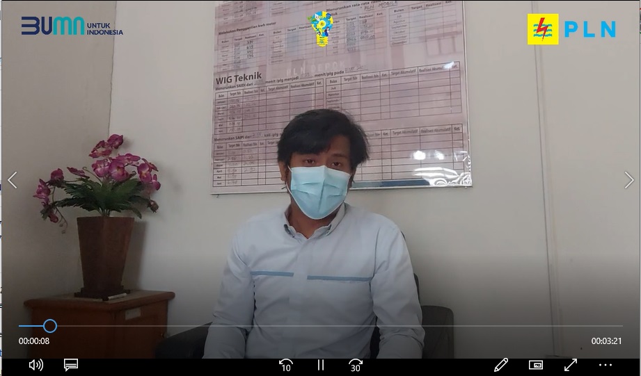 Komitmen Anti Penyuapan oleh Manager ULP Sawangan - UP3 Depok