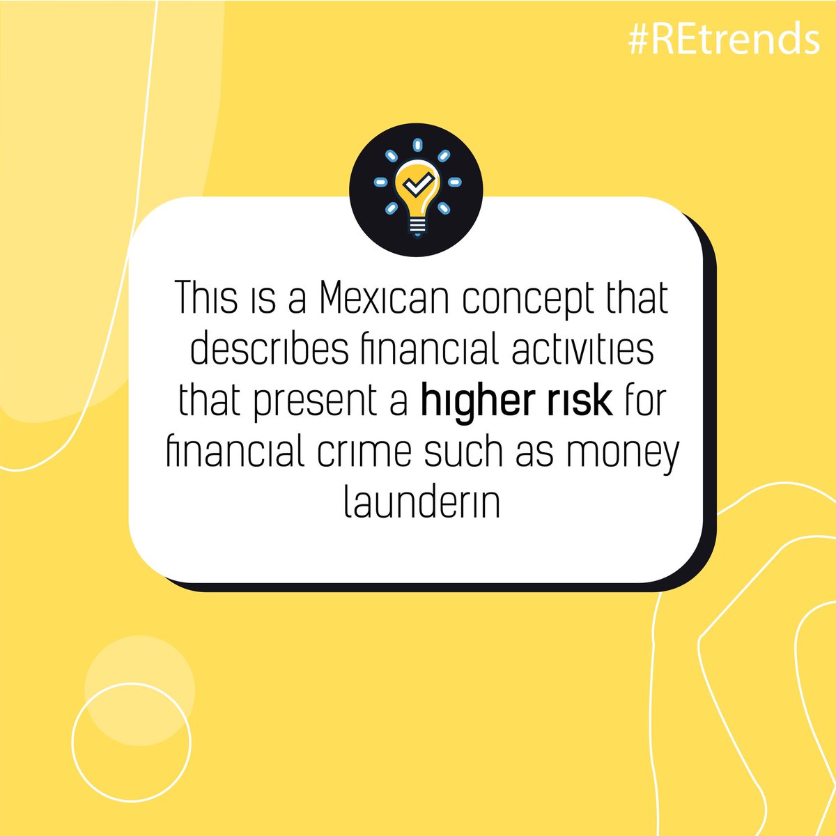 Rackestate2021's tweet photo. According to the Ministry of Finance, as of February 3, 2020, accountants must complete the registration and registration process as a Vulnerable Activity according to SAT law, through the Money Laundering Prevention portal.
#TECsocialLAB #valuatec #REtrends https://t.co/8JEW0RmcPn