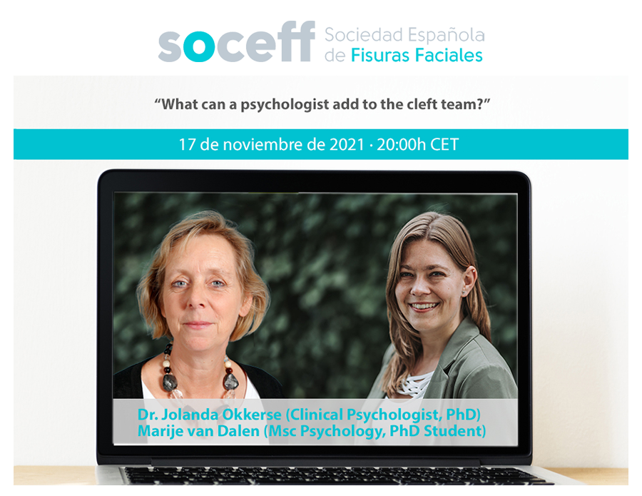 osteoplac's tweet photo. 📅Mañana, 17 de noviembre a las 20:00h CET
👩⚕️👩⚕️ La Dra. Jolanda Okkerse y la Dra. Marije van Dalen (@MarijevDalen) hablarán en el webinar SOCEFF sobre:
"¿Qué puede aportar un/a psicólogo/a al equipo de fisura?"
#webinar #SOCEFF #psicología https://t.co/njeR002nKF