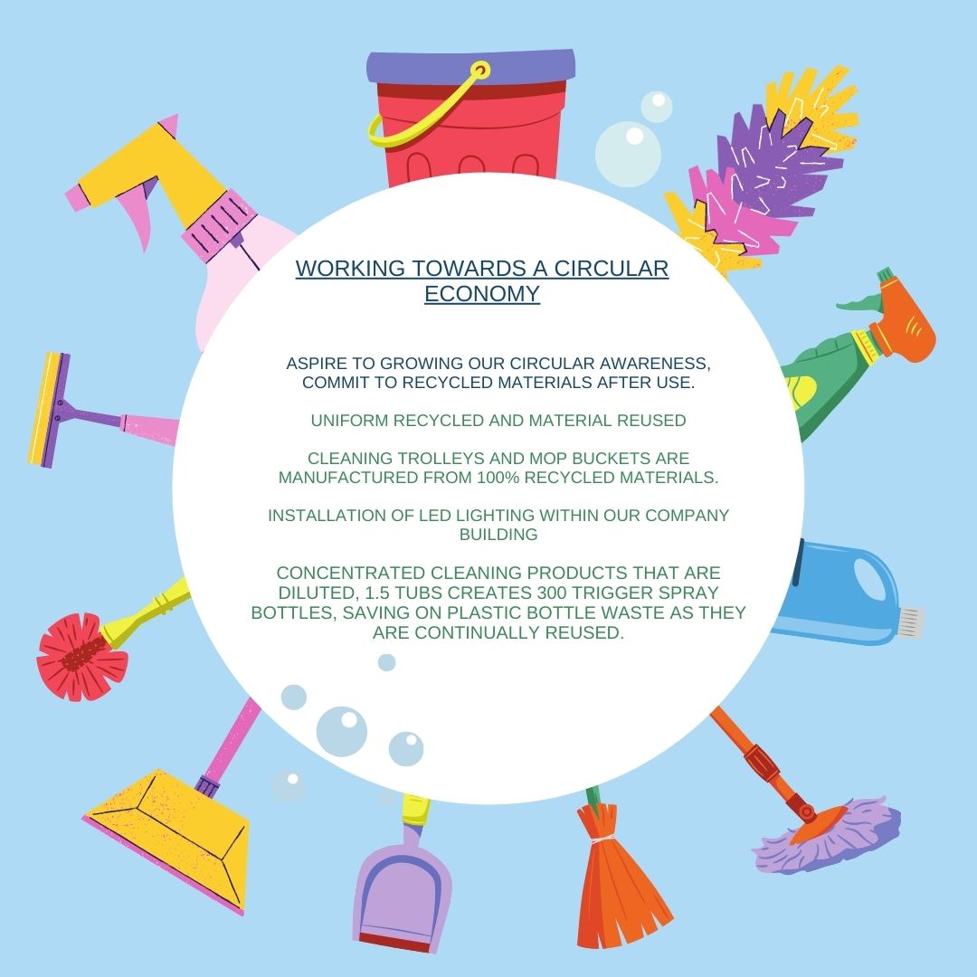 Moores Cleaning Services Ltd (@mooresclean) on Twitter photo We are working towards a Circular Economy, planning a future with no waste.
For more information of how we can work with your business. Call 01264 362378 or email info@moorescleaning.co.uk
#circularity #sustainability #workingtogether We are working towards a Circular Economy, planning a future with no waste.
For more information of how we can work with your business. Call 01264 362378 or email info@moorescleaning.co.uk
#circularity #sustainability #workingtogether