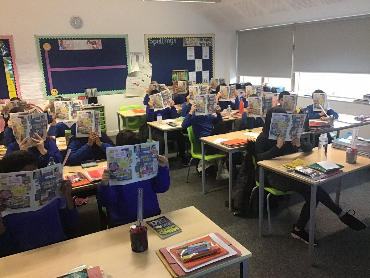 HolbrookschoolR's tweet photo. Thank you @FlyingEyeBooks for our free comics! We’ve loved spotting the books that we already know, like Arthur and the Golden Rope and Kai and the Monkey King by @Joetoddstanton. We’re also loving the extra activities! https://t.co/x0FKsrPwi0