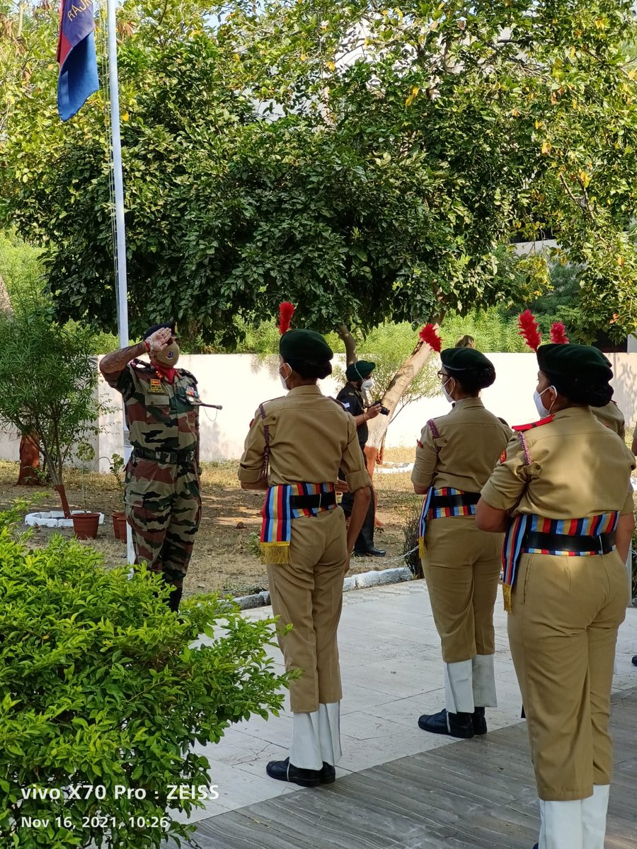 NCC_Dte_Gujarat's tweet photo. Maj Gen Arvind Kapoor, ADG NCC Dte #Gujarat Dadra Nagar Haveli, Daman &amp; Diu visited NCC Gp HQ Rajkot Gp . The Gen Offr interacted with Offrs , ANOs ,CTOs and PI Staff and appreciated their efforts in trg the NCC cdts
@DefencePRO_Guj   @HQ_DG_NCC
 @cmoguj
 @jitu_vaghani https://t.co/ckSKf5aJ5b