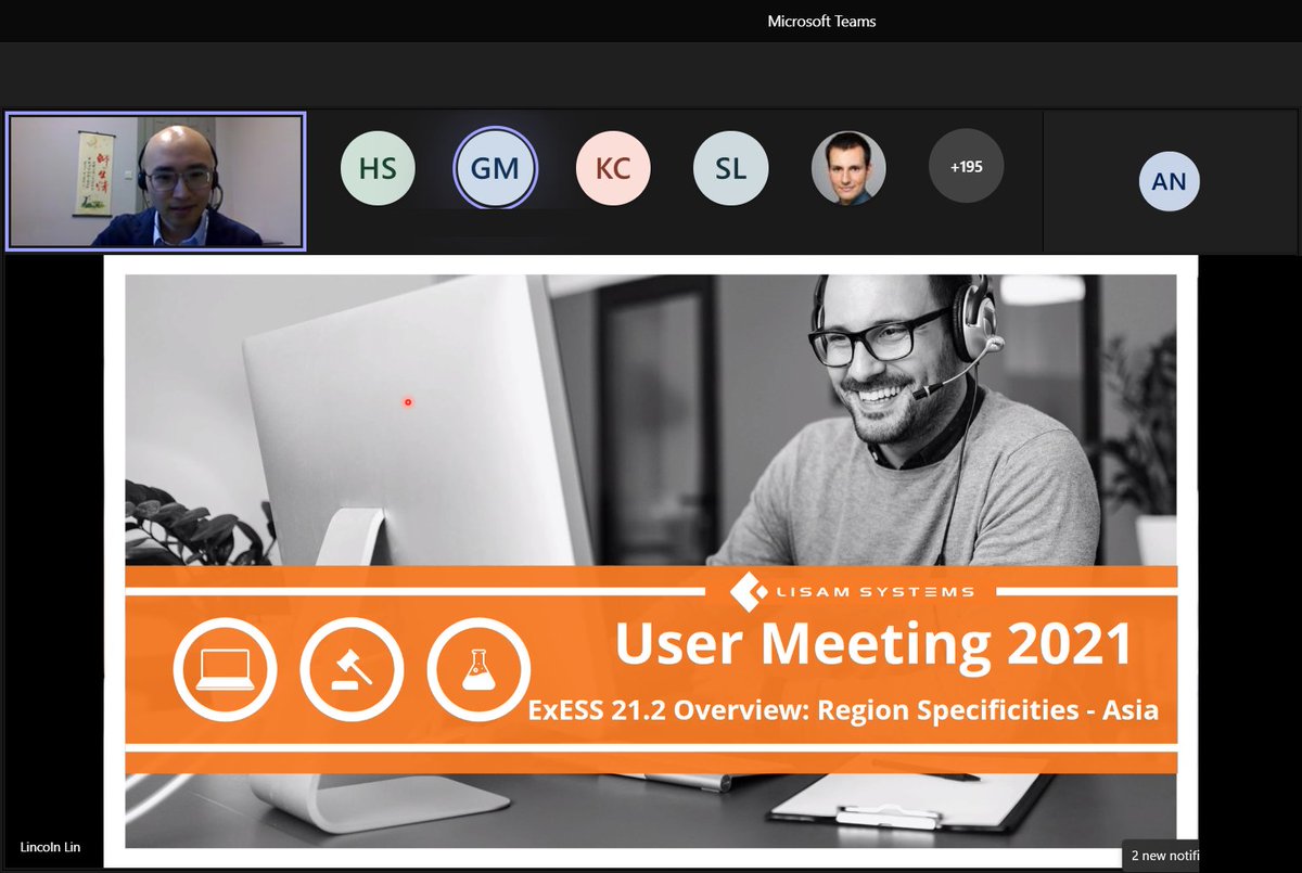 LisamSystems's tweet image. 📢Our online User Meeting has just started !📢 
Starting off with the general overview of the changes that will be implemented in the upcoming ExESS version! 
Don’t forget to join us!
#GlobalUserMeeting #ExESS #SDSAuthoring #PubliChem #GHS #ChemicalCompliance #OnlineEvent #Lisam