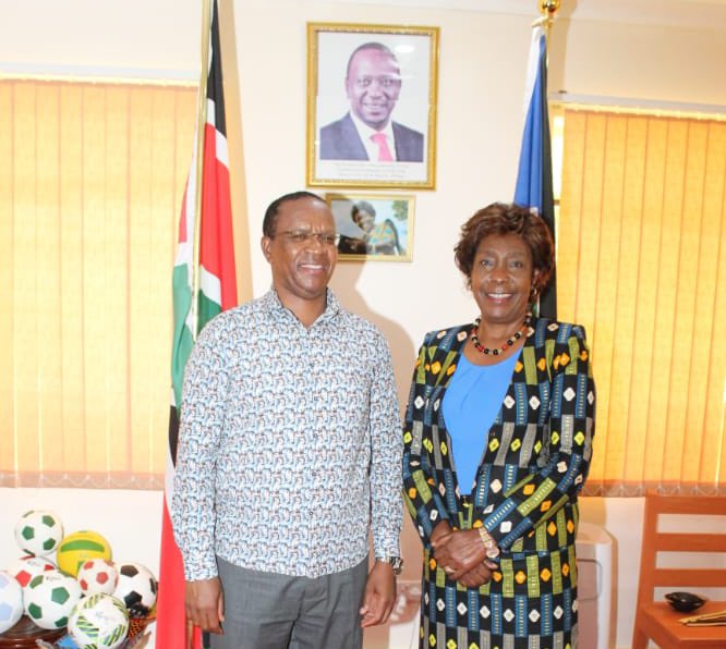 mamangilu's tweet image. I have had the pleasure of hosting @InteriorKE PS @Karanjakibicho who paid a courtesy call to my office in Kitui town. The PS is in Kitui County on a development tour.