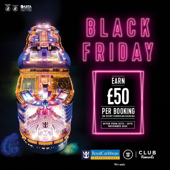 ChloeRoyalUK's tweet photo. 📣 PSA! 📣 Travel Agents… make a Europe 2022 booking between today & 30th November to earn yourself a whopping £50 per booking through Club Rewards 😍🥳 #ClubRewards #BlackFriday @MyRoyalUK https://t.co/jMngUdTm9c
